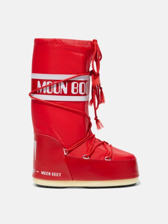 MOON BOOT ICON NYLON Schneestiefel Kinder Rot | Schweiz DGO-946728