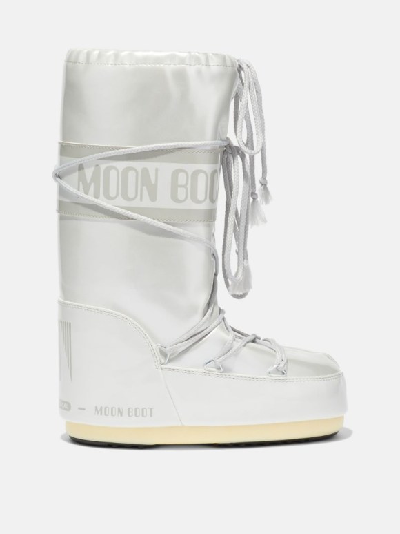 MOON BOOT ICON VINYL Schneestiefel Herren Weiß | Schweiz AKH-841627